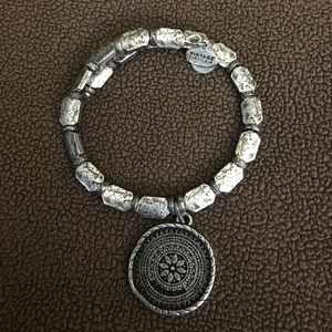 Alex & Ani Silver Lakshmi Wrap Bracelet